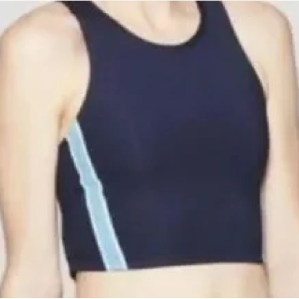 NWT JoyLab Blue Racerback Sports Bra Size XL